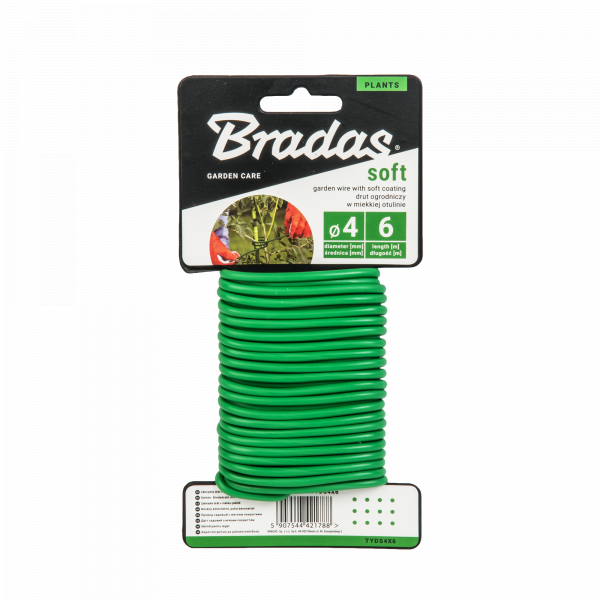 Vázací drát zahr. poplast. 3mmx8m